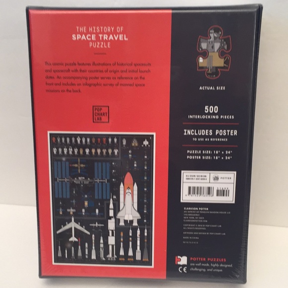 Space Travel History Jigsaw Puzzle and Poster - Picture 4 of 6